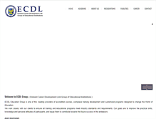 Tablet Screenshot of ecdlgroup.com